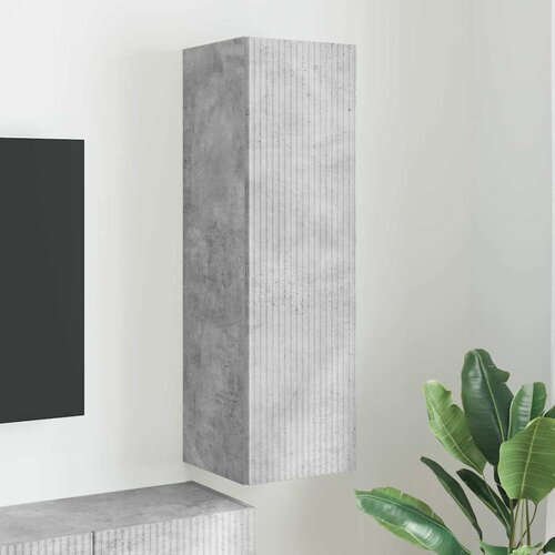 TV zidni ormar Zidne Beton 30 x 31 x 100 cm Konstruirano drvo Cijene