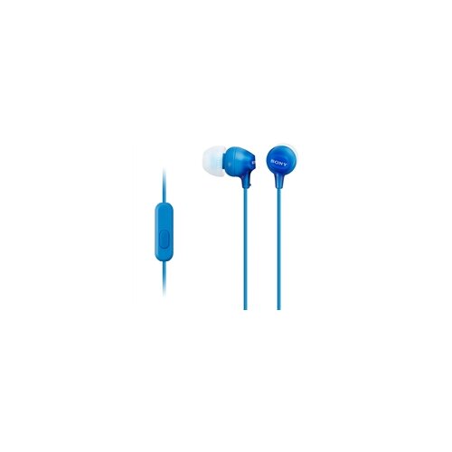 Sony Slušalice MDREX15AP za Android/iPhone, žičane, plave Cijene