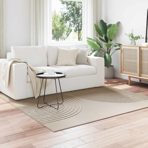  Tepisi za područja Četvrtasti GALATI Bež 200 x 200 cm Poliester Cijene