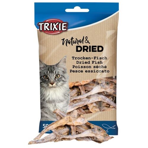 Trixie dried fish for cats 50g Slike