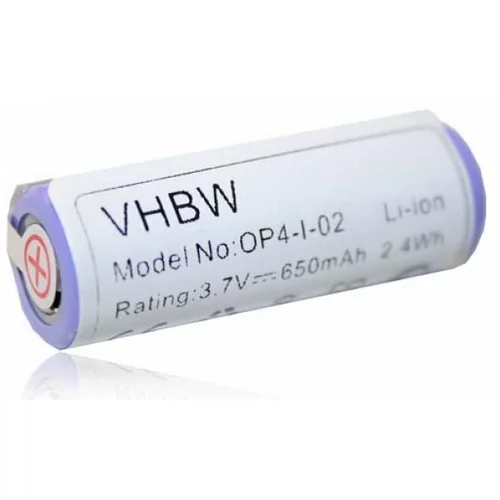 VHBW Baterija za Braun Oral-B Pro 4500 / Smart 6000 / Genius 6000, 650 mAh