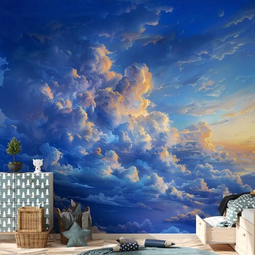  Foto tapeta - When the Sky Becomes a Canvas: Artistic Creation of Nature in the Clouds 250x175 Cijene