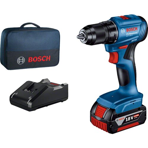 Bosch gsr 185-Li akumulatorska bušilica - odvrtač, 18V, 1x4,0 ah + torba 06019K3005 Cene