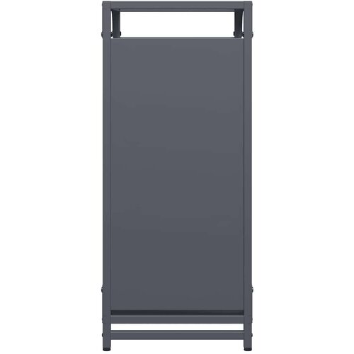 vidaXL stojalo za drva antracitno 44x28x65 cm hladno valjano jeklo Cene