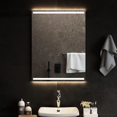  LED kupaonsko ogledalo 60 x 80 cm Slike