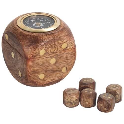 Signes Grimalt Košare, škatle in košarice Škatla Za Kocke S Kompasom Kostanjeva Cene