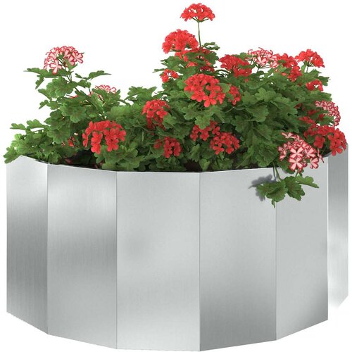 Sadilica Srebrno 120 x 60 x 50 cm Cinkani čelik Slike