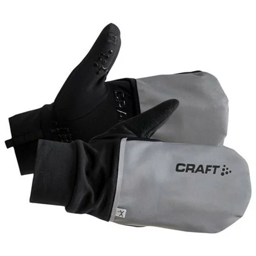 Craft Kolesarske rokavice hybrid weather silver/black