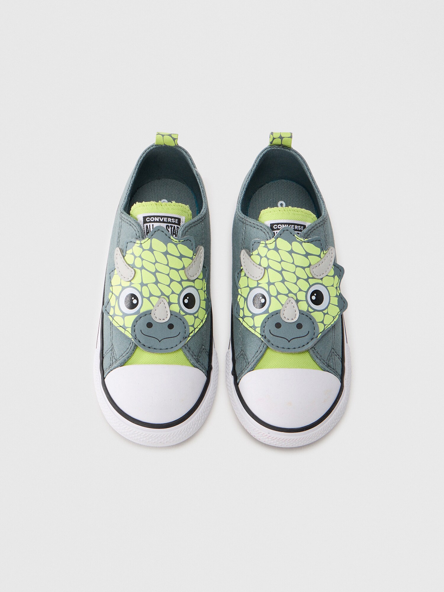 Converse Superge &amp;#039;Chuck Taylor All Star&amp;#039; žad / svetlo zelena / črna / bela Slike