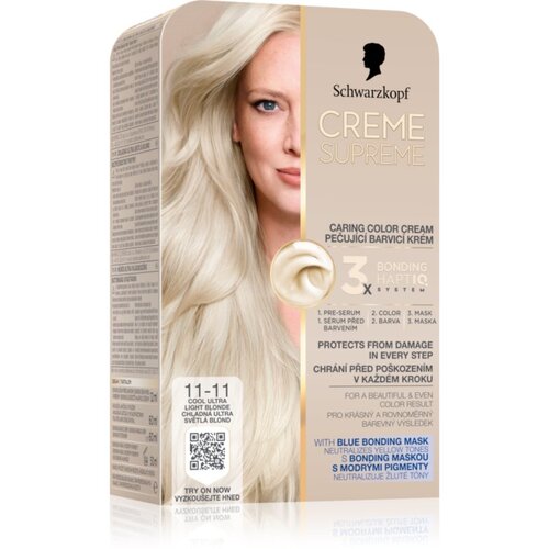 Schwarzkopf 11-11 hladno ultra svetlo plava boja za kosu Slike
