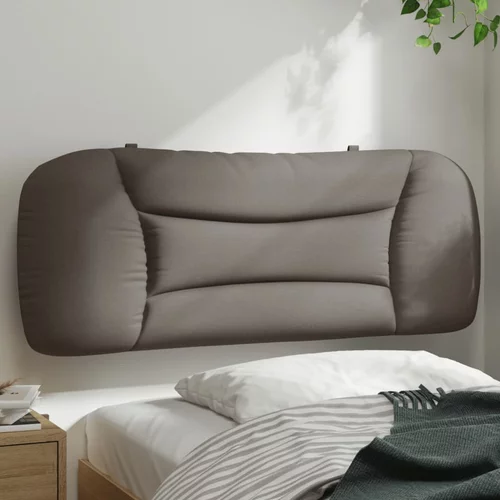 Jastuk za uzglavlje smeđesivi 100 cm od tkanine