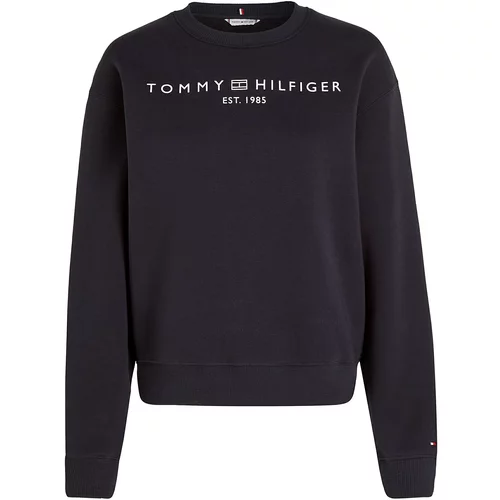 Tommy Hilfiger Sweater majica tamno plava / crvena / crna / bijela