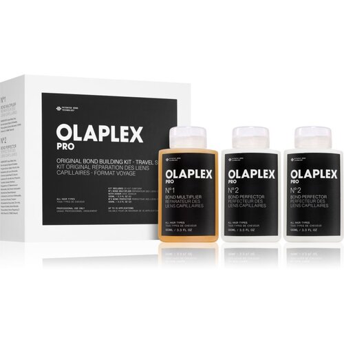 Olaplex Set Bond Building Kit Travel Size lasni tretma za kemično obdelane lase 3 kos Cene