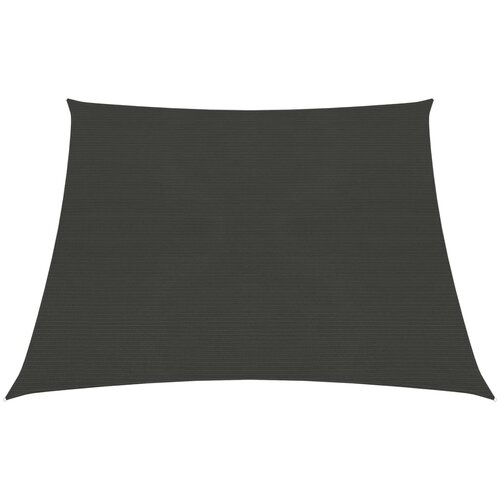 vidaXL Senčno jadro 160 g/m² antracitno 3/4x2 m HDPE, (20729171) Cene