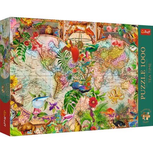 Puzzle 1000 Premium Plus - Tea Time: Ancient World Map Trefl 12077 Cijene