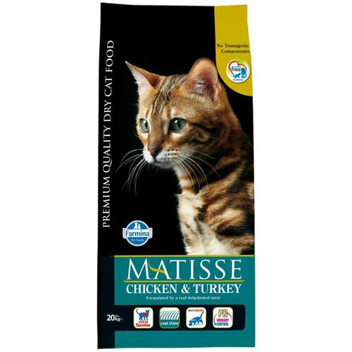 Matisse hrana za mačke Turkey & Chicken, 20 kg Cene