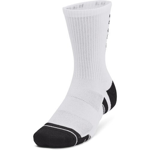 Under Armour Nogavice Perf Tech Nov 3-Pack Crew White L Slike
