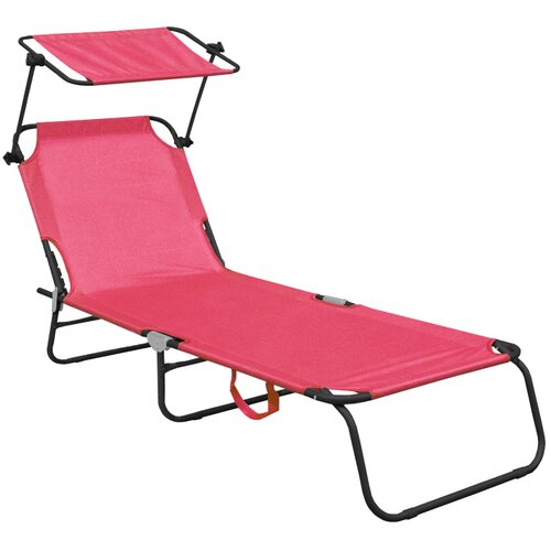 Aga Vrtna ležaljka s baldahinom MR4254-Pink - roza Slike