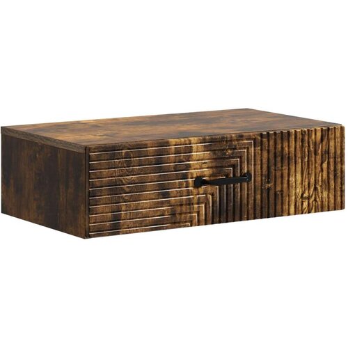 Stolna Stenska stranska miza Dimljen hrast 59 x 34,5 x 17 cm, (5000232528) Cene