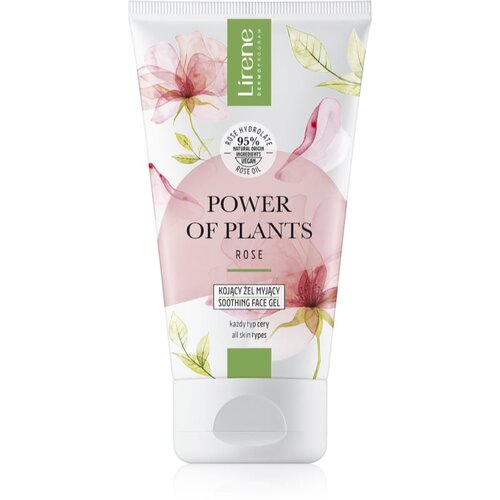 Lirene Power of Plants Rose umirujući gel za čišćenje s ružinim uljem 150 ml Cijene
