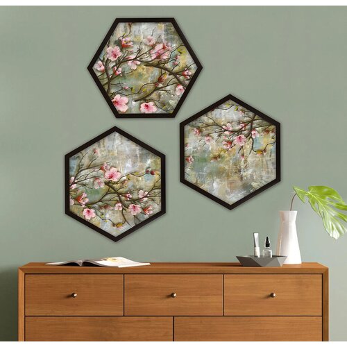 Wallity uramljena slika 6GEN160121, 35x35 cm, 3 dela Cene