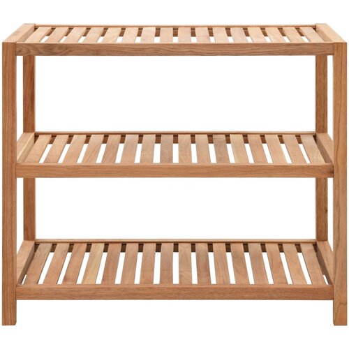 Maison Chic Kopalniška polica - Kopalniški kabinet iz trdne orehovine 65x40x55 cm, (21794966) Cene