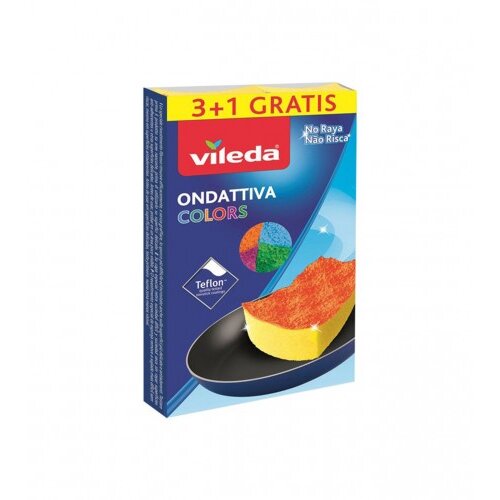 Vileda Spužvica Colors Ondattiva 3+1 8049 Slike