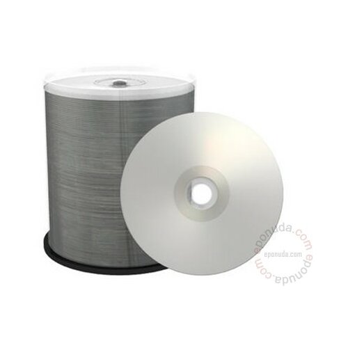 Mediarange CD-R 700MB PRINTABLE FFACE SILVER MR244 disk Slike