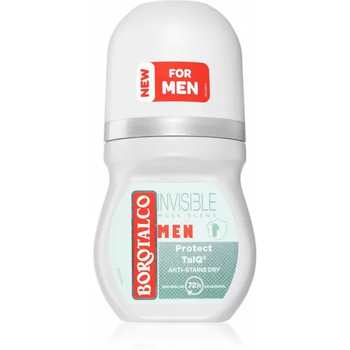 Borotalco MEN Invisible roll-on dezodorans 72h Parfemi Musk 50 ml
