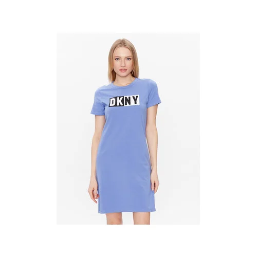 DKNY Sport Teniška obleka DP2D4261 Modra Classic Fit