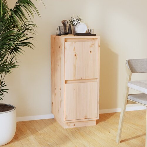 vidaXL Komoda 31,5 x 34 x 75 cm od masivne borovine Cijene