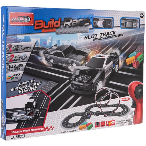  Staza s autićima za igru JJ210 - Build Race Slike