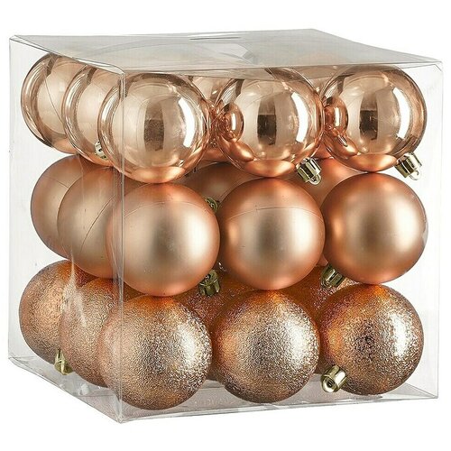  božićne kuglice (breskva, promjer: 6 cm, 27 kom.) Cijene