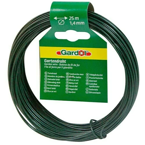 GARDOL žica za vrt (zelene boje, pocinčano, 25 m, 1,4 mm)