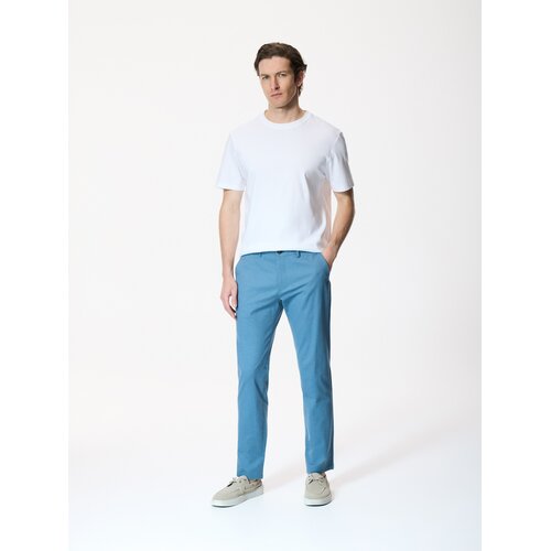 Reserved Chino slim fit hlače - mornarsko plava Cijene
