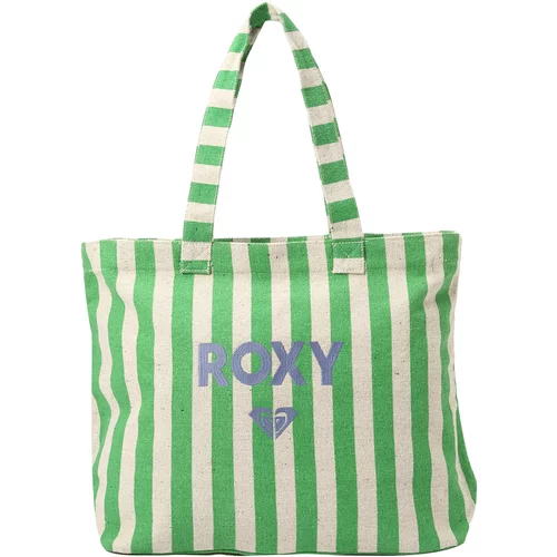 Roxy Shopper torba 'FAIRY' siva / zelena / vuneno bijela