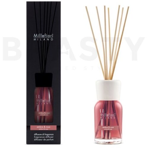 Millefiori Milano Fragrance Diffuser Ambra & Rosa 100 ml Cene