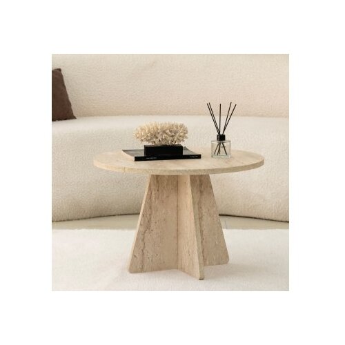 Hanah home Club sto Mushroom, 60x40x60 cm, krem Slike