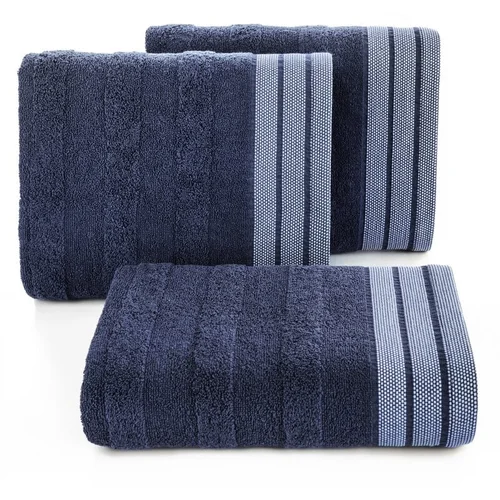 Eurofirany Unisex's Towel 419962 Navy Blue