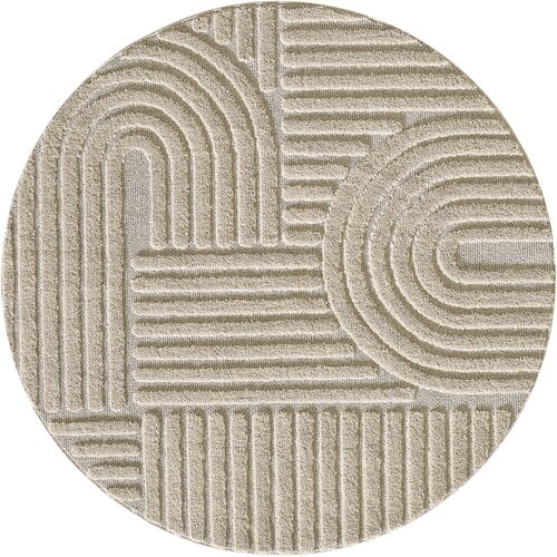 Ayyildiz Carpets Bež okrugao tepih ø 120 cm Art – Cijene