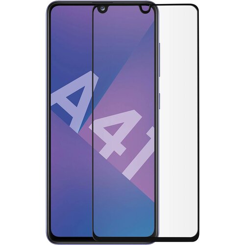 AVIZAR Folija iz kaljenega stekla Samsung Galaxy A41 9H s polnim oprijemom in lepilom - crna, (20629139) Cene