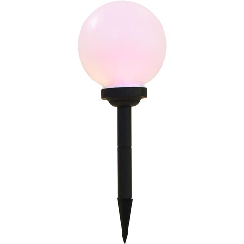  Vanjske solarne svjetiljke 6 kom LED kuglaste 20 cm RGB Slike