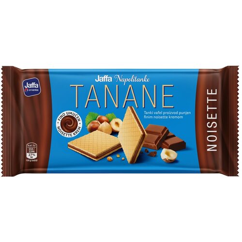Jaffa tanana napolitanke lešnik, 125g Cene