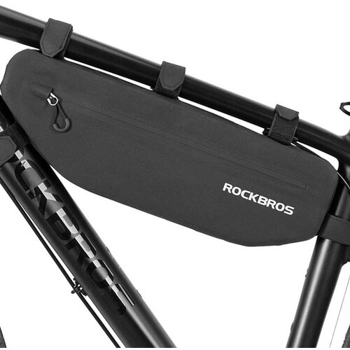 ROCKBROS torba za kolesa velcro 3L črna prevleka torba za kolesa, (22007155) Slike