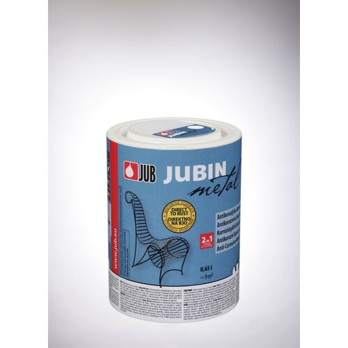 Jub antikorozijska barva jubin metal 0,65 l, grafit Slike