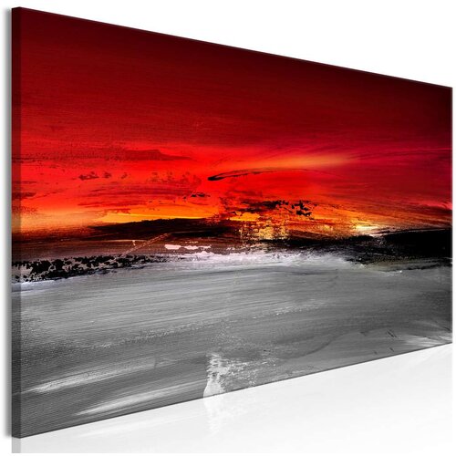  Slika - Crimson Landscape (1 Part) Narrow 120x40 Slike
