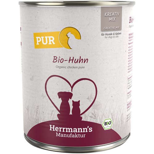  Varčno pakiranje Herrmann´s Bio čisto meso 12 x 800 g - Bio piščanec Cene