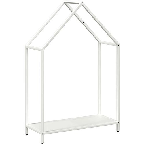  Stalak za drva bijeli 60x25x90 cm hladno valjani čelik Slike