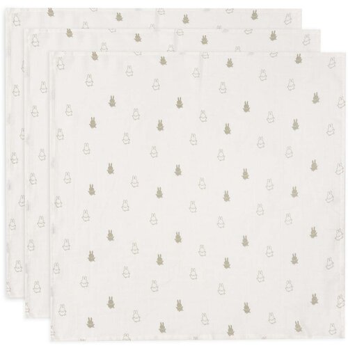 Jollein 3 dijelni set tetra pelena 70x70 happy miffy olive green Slike