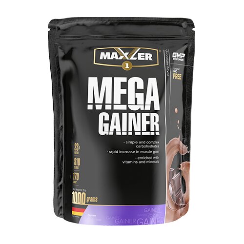 MAXLER mega gainer - 1 kg vanila Slike